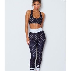 Sarah’s Day x white Fox Boutique sports bra